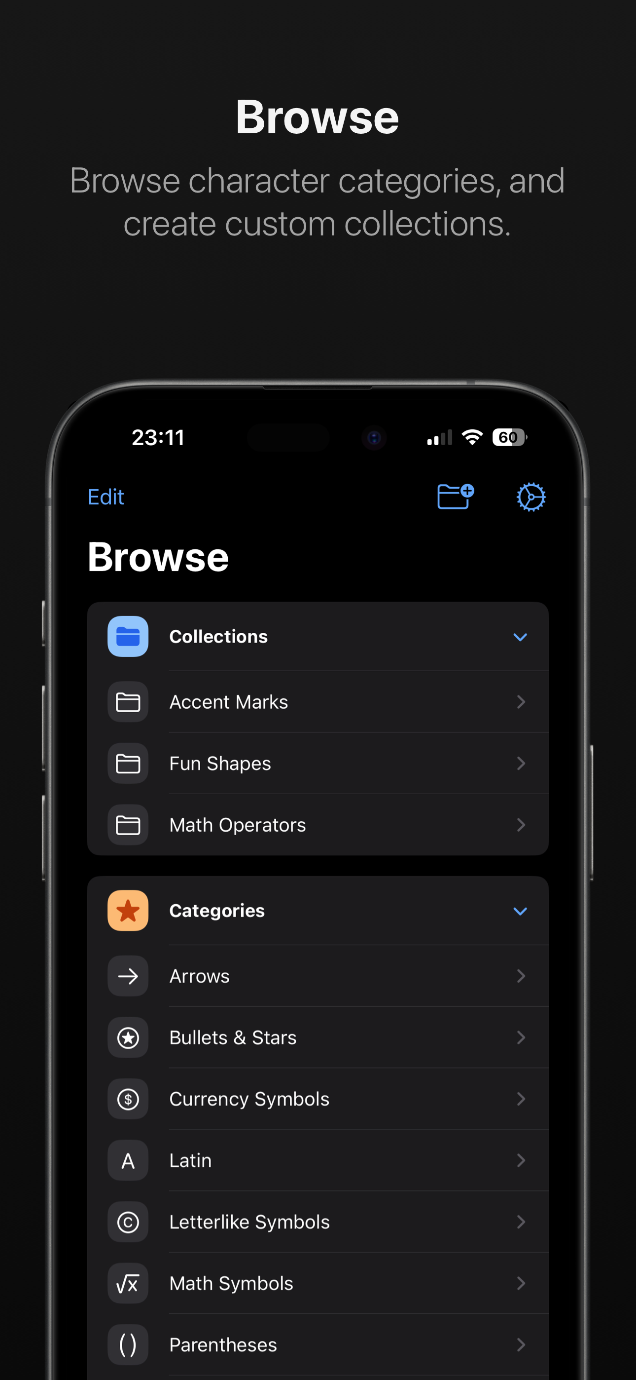 CharMap gallery image