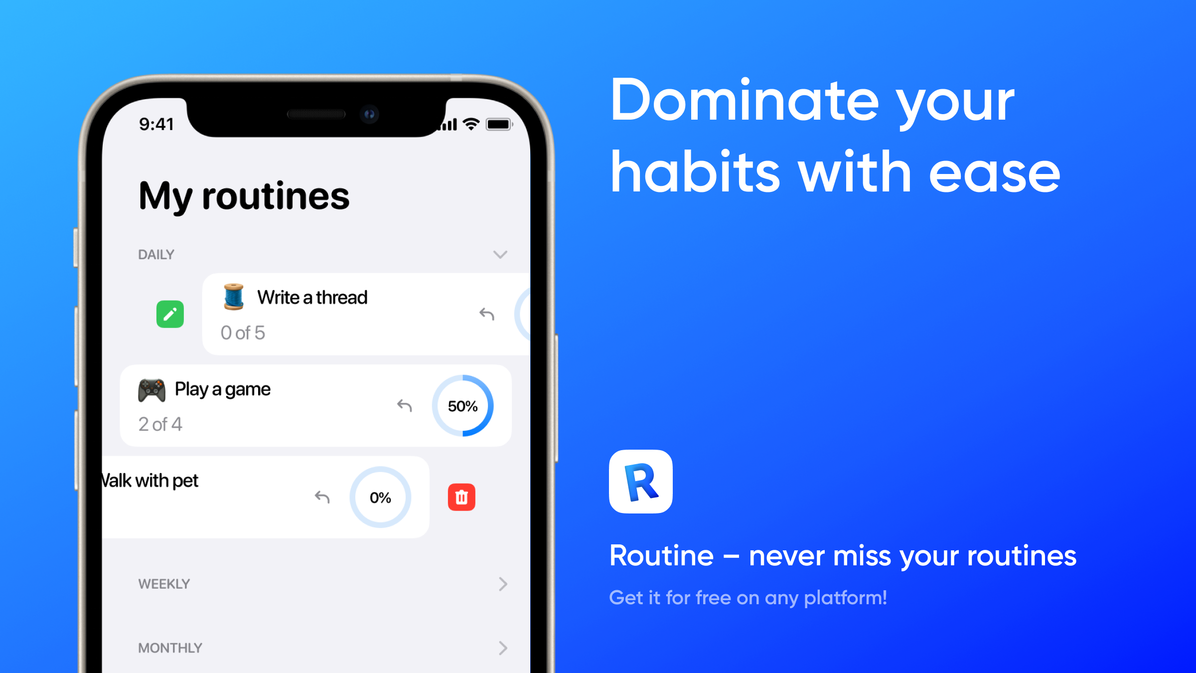 Routine - Daily Tracker media 2