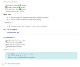 iiGot - AI Readiness SEO Tool gallery image