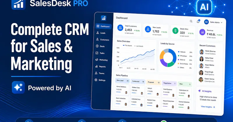 Agentic AI based SalesDesk PRO  screenshot 2