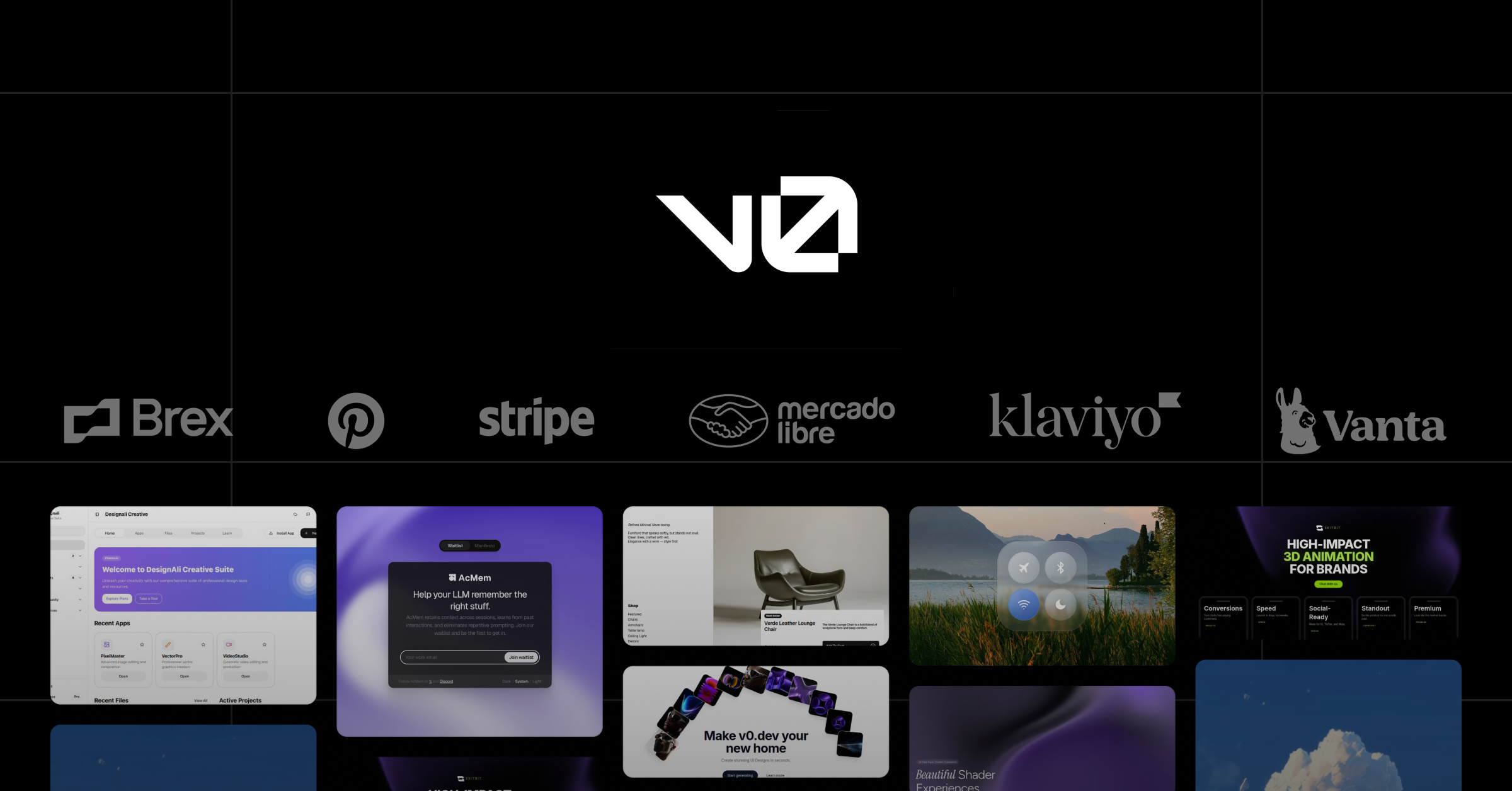 v0 Design Systems 2.0 gallery image