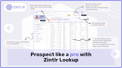 A ferramenta de prospecção da Zintlr redefine o potencial de geração de receita para negócios.