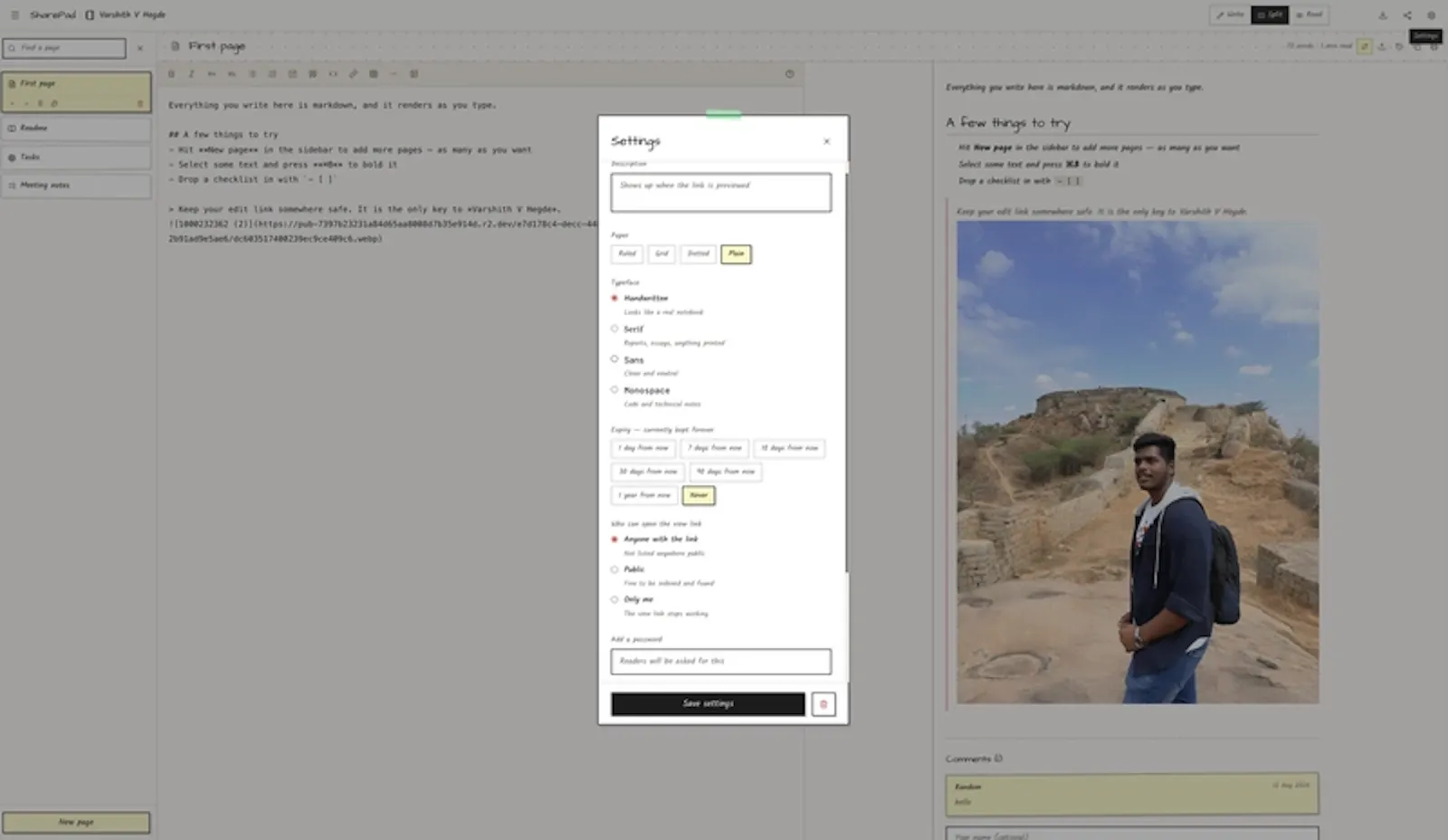 SharePad screenshot 8