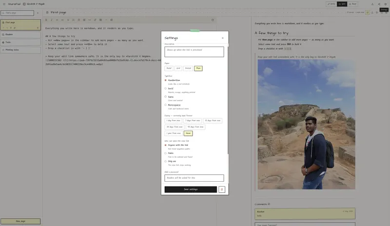 SharePad screenshot 8