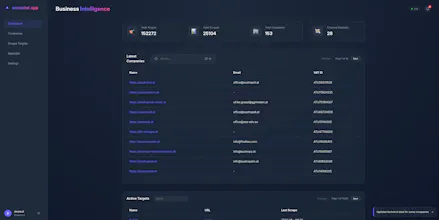 Omnistat β Company Intelligence Platform gallery image