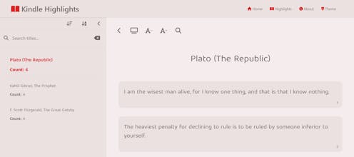 Kindle Highlights gallery image