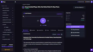 Clipo AI — One Video, 20 Content Pieces gallery image
