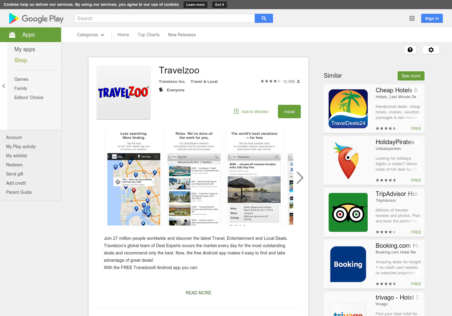 Travelzoo (v2.0)