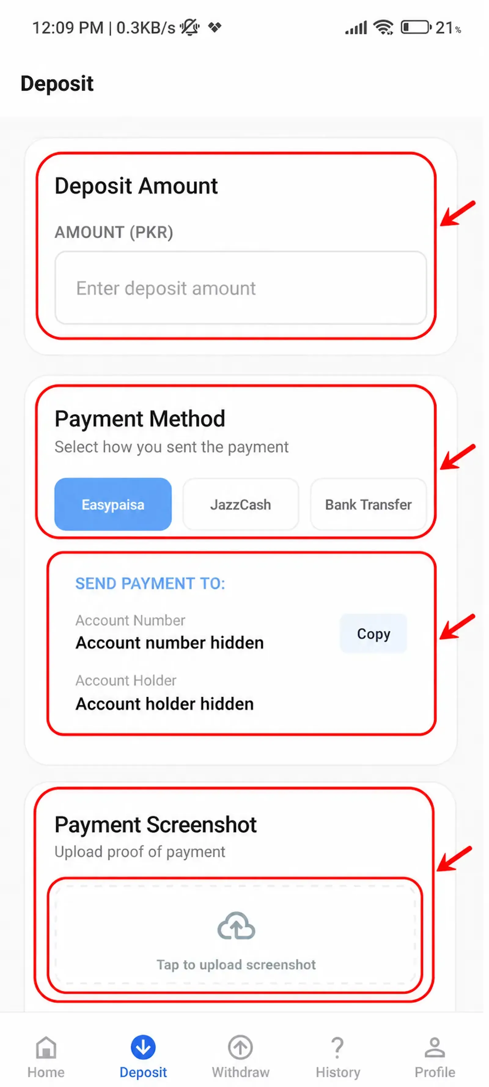 BetPro App screenshot 1