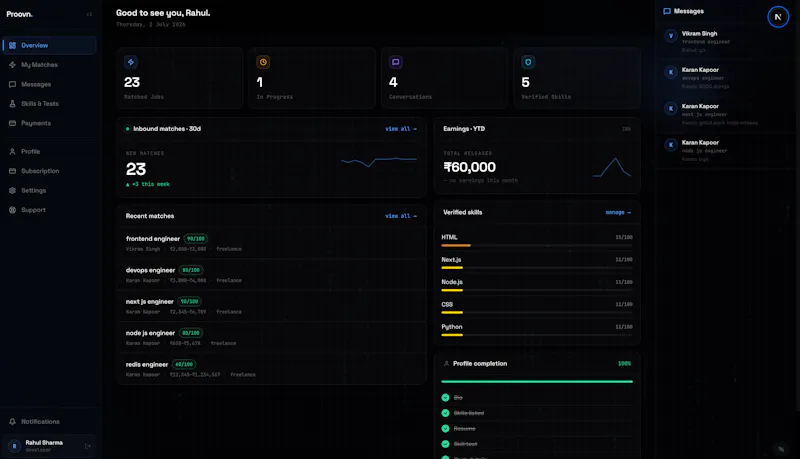 Proovn screenshot 2