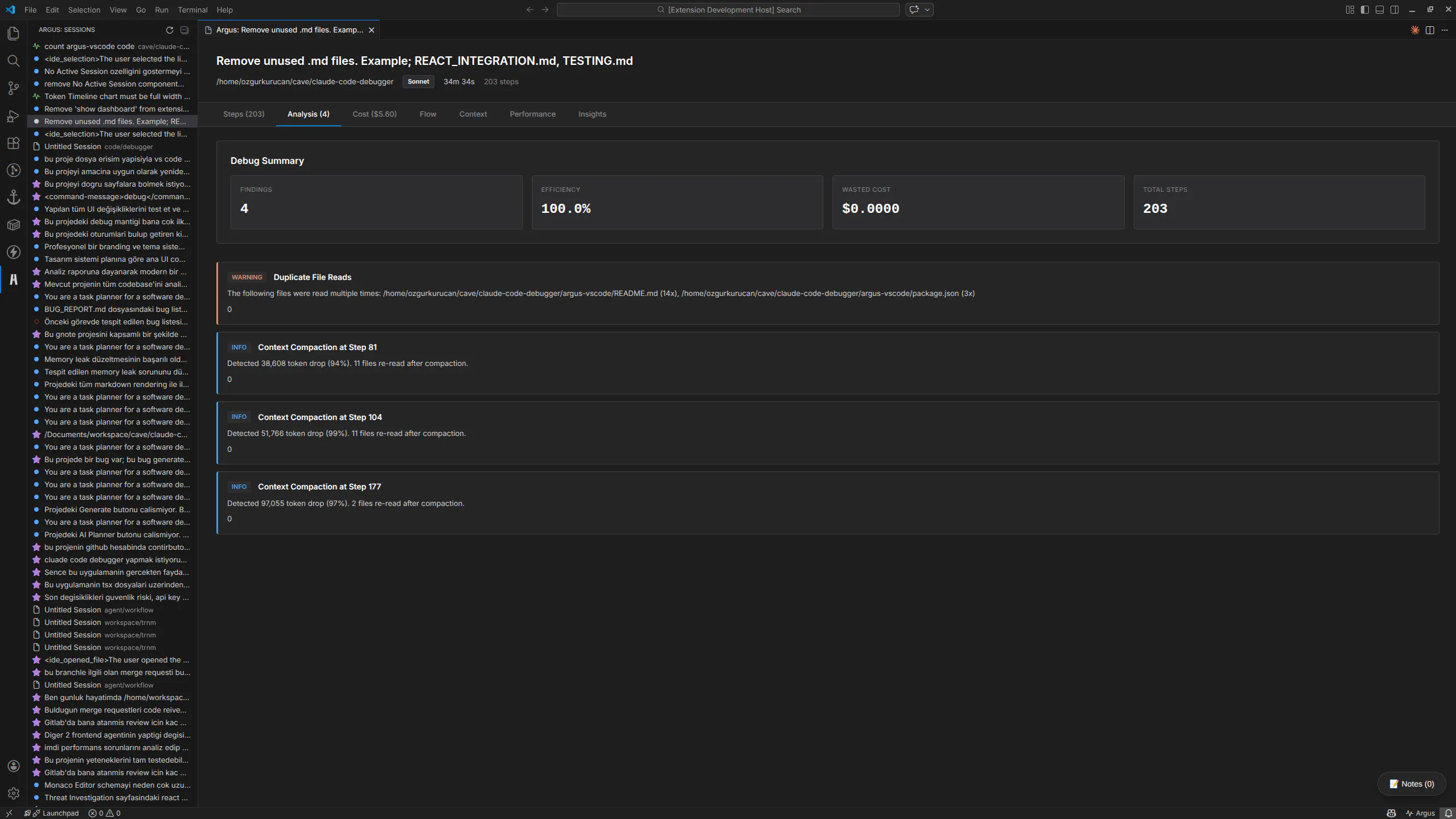 Argus - Claude Code Debugger & Analyzer gallery image