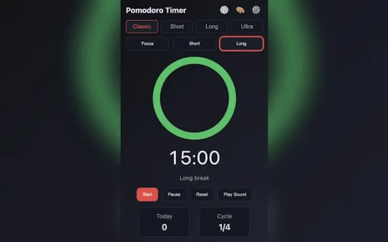 Pomodoro Timer screenshot 4