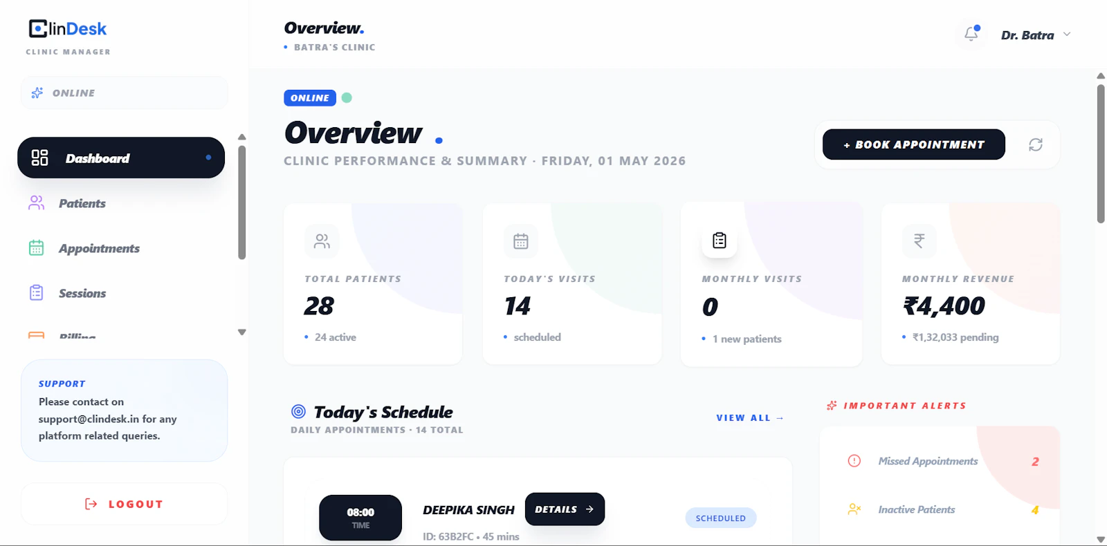 Clindesk screenshot 1