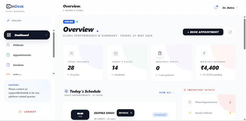 Clindesk screenshot 1