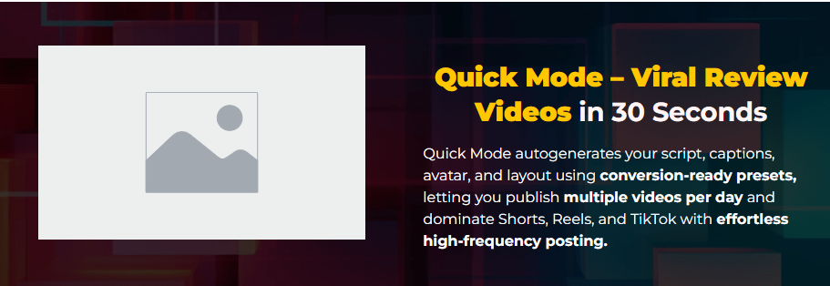 AI ReviewShorts - Screenshot 3 showing product features and functionality