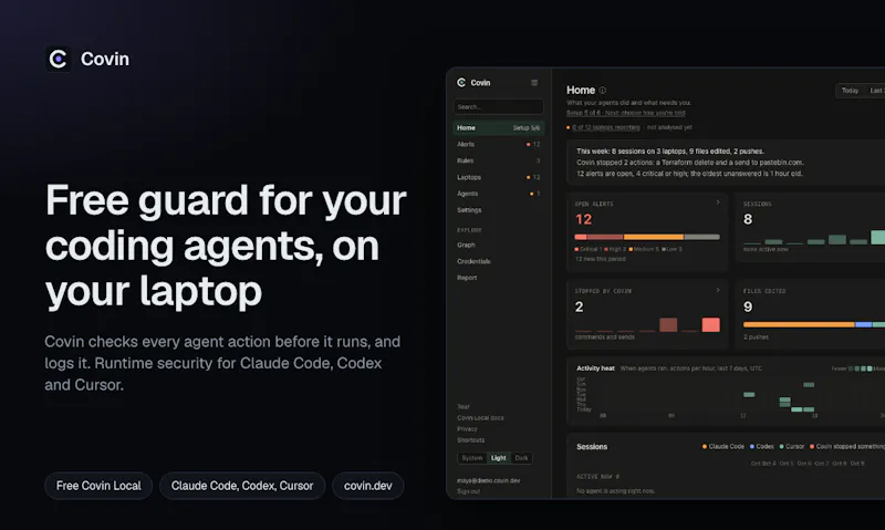 Covin screenshot 1