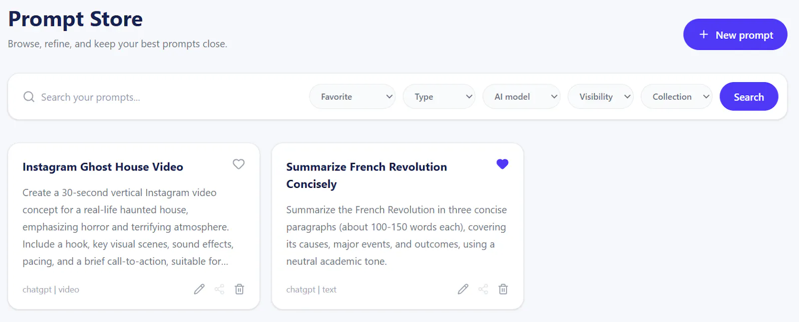 PromptStudio screenshot 2