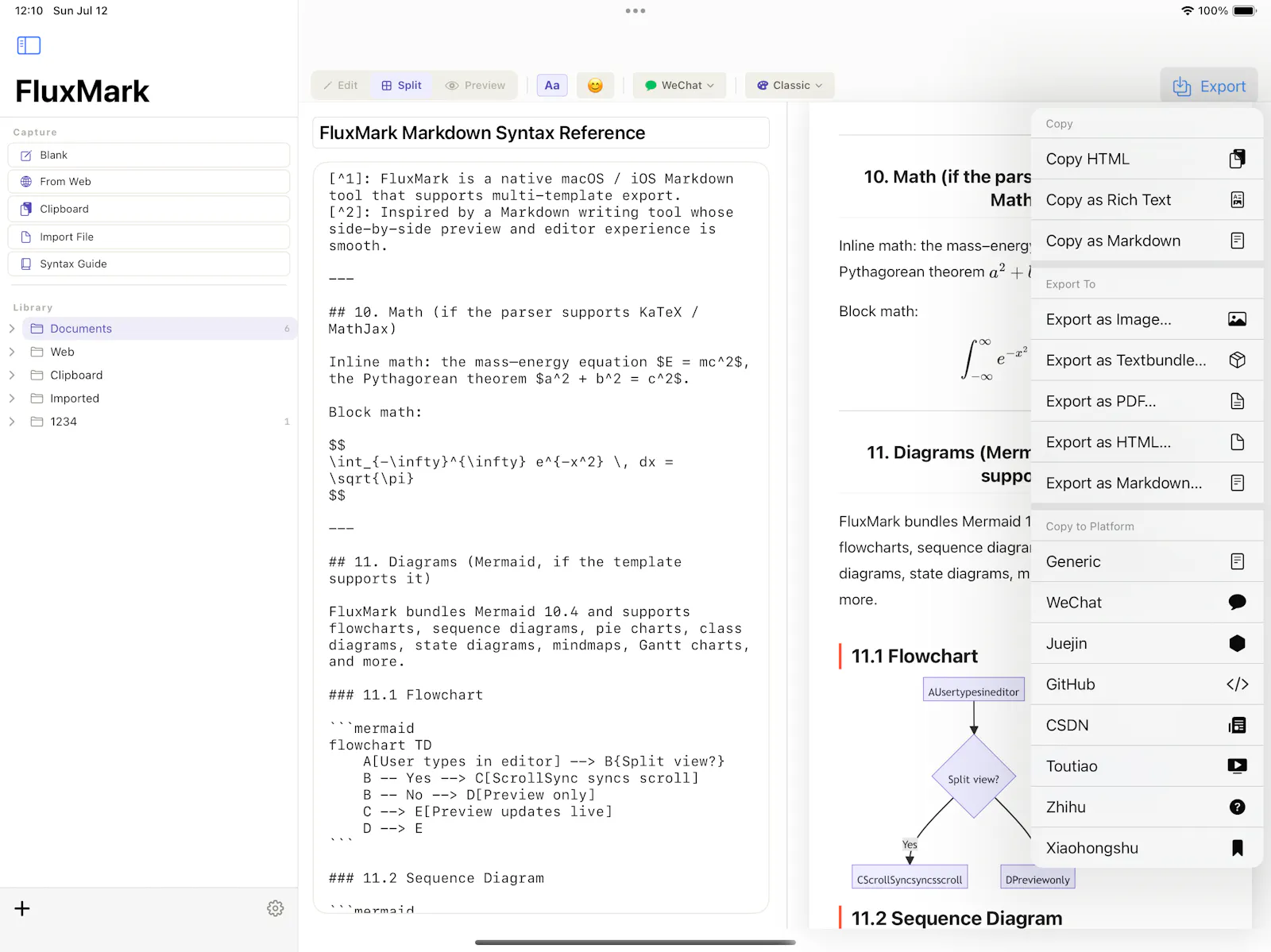 FluxMark screenshot 4