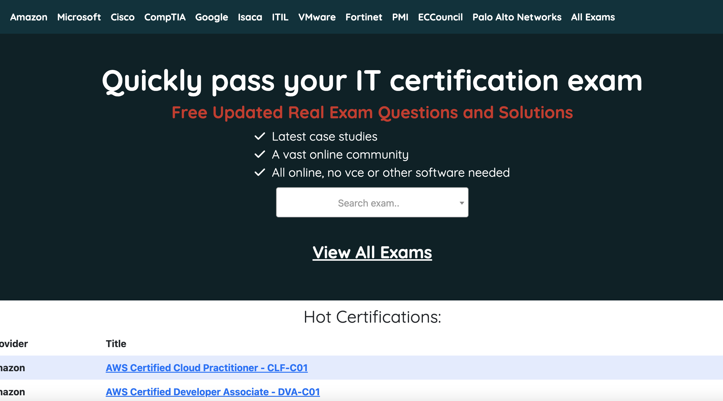 Exam Dumps AWS-Certified-Developer-Associate Zip