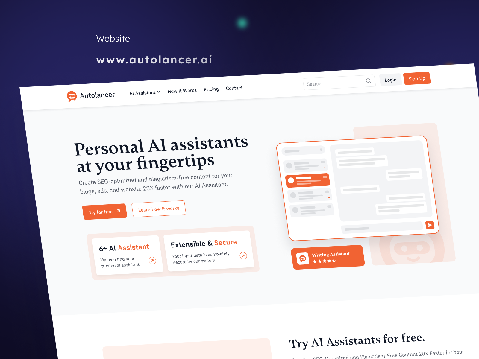 Autolancer - Ihre persönlichen AI -Assistenten Medien 1