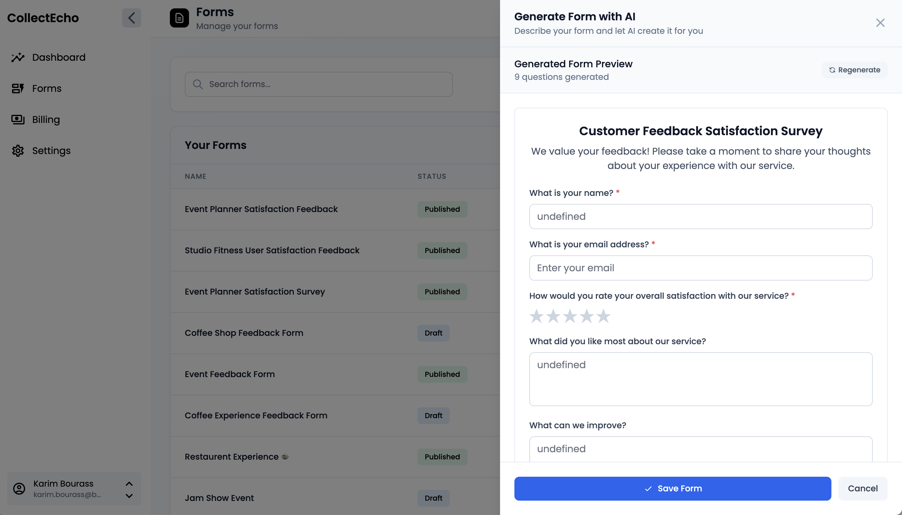 COLLECKECO - Dal feedback alla chiarezza, in solo una scansione. media 7