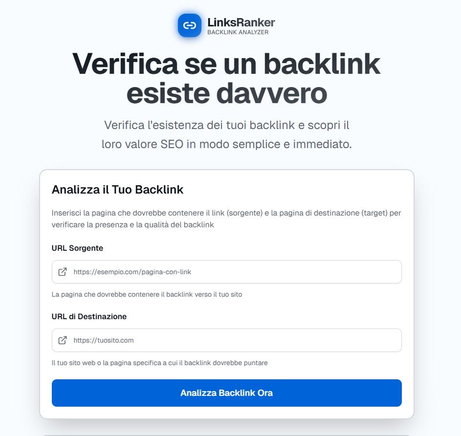 LinksRanker - Main product screenshot demonstrating key features and user interface
