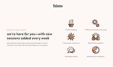 Hims Anonymous Support Groups gallery image