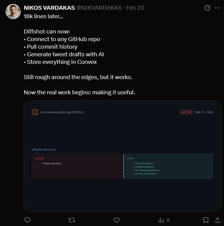Diffshot - Screenshot 5 showing product features and functionality