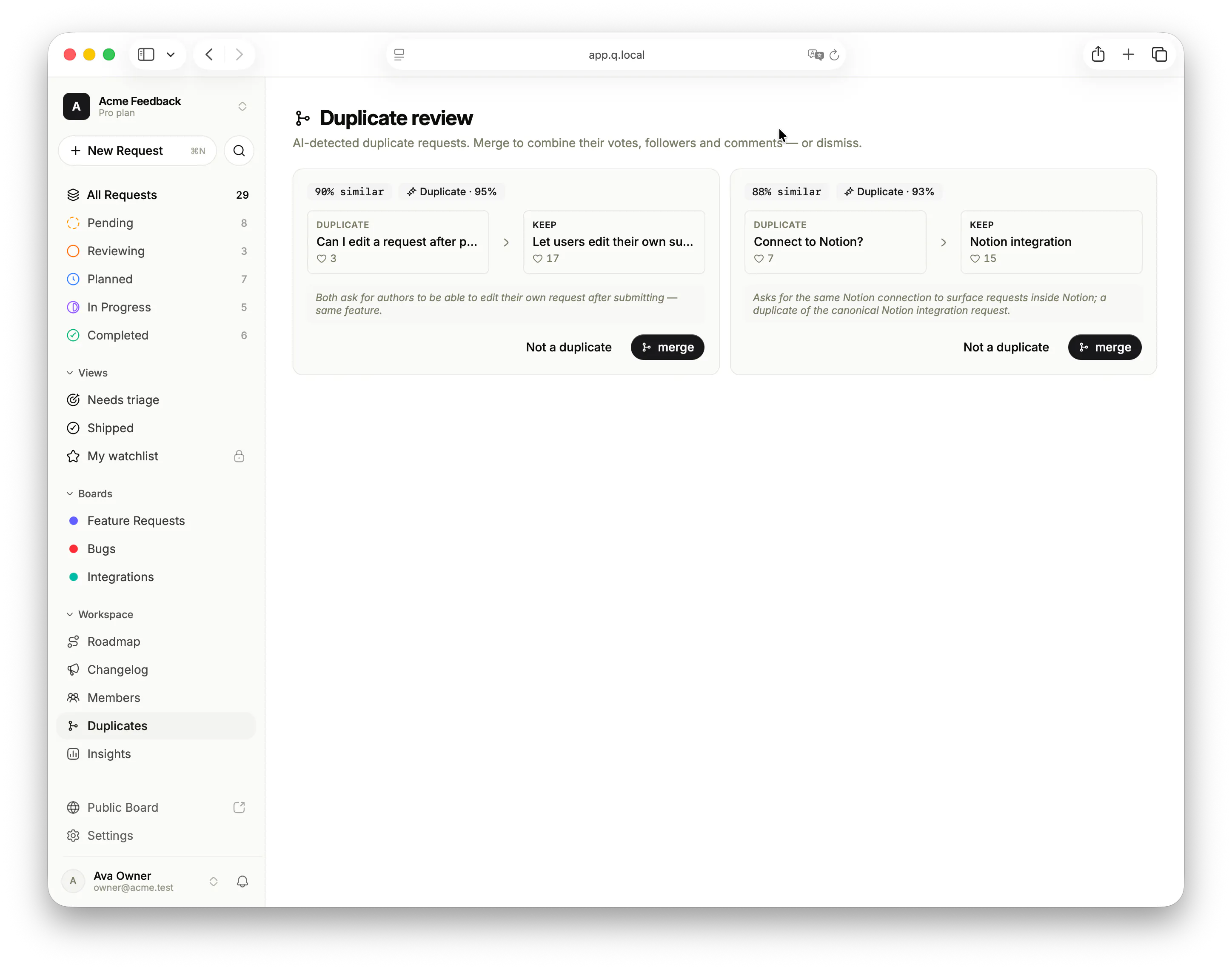 QuokkaJot — happier user insights gallery image