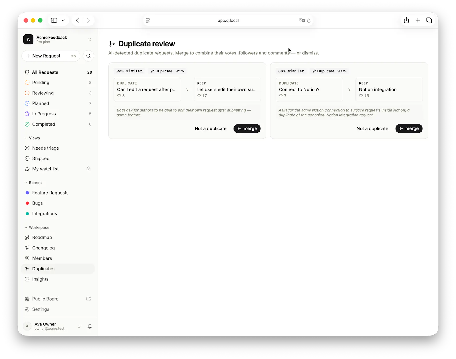 QuokkaJot — happier user insights screenshot 5
