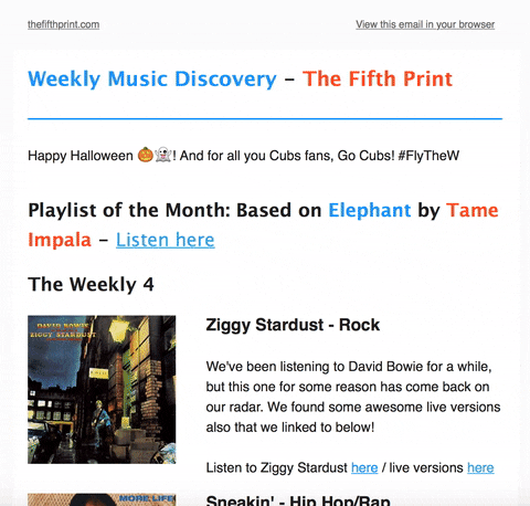 Discover More Jams Newsletter by The Fifth Print media 2