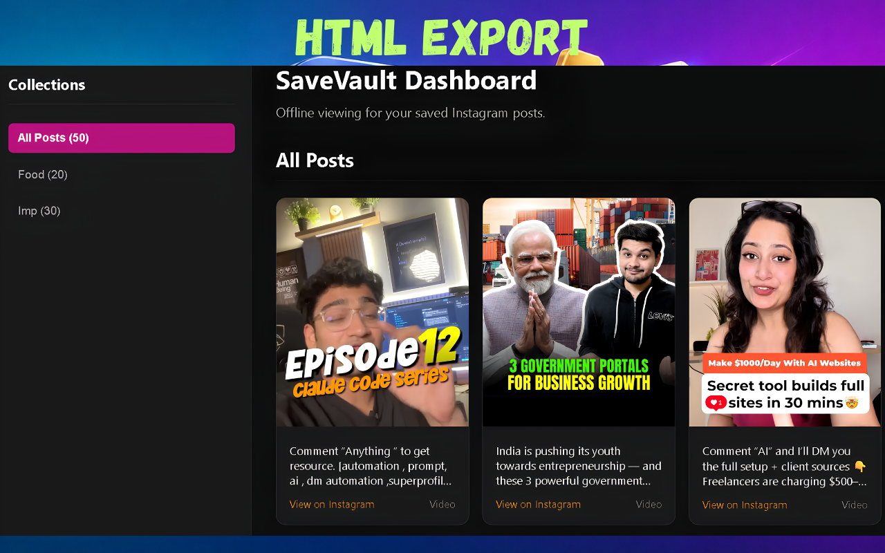 SaveVault gallery image