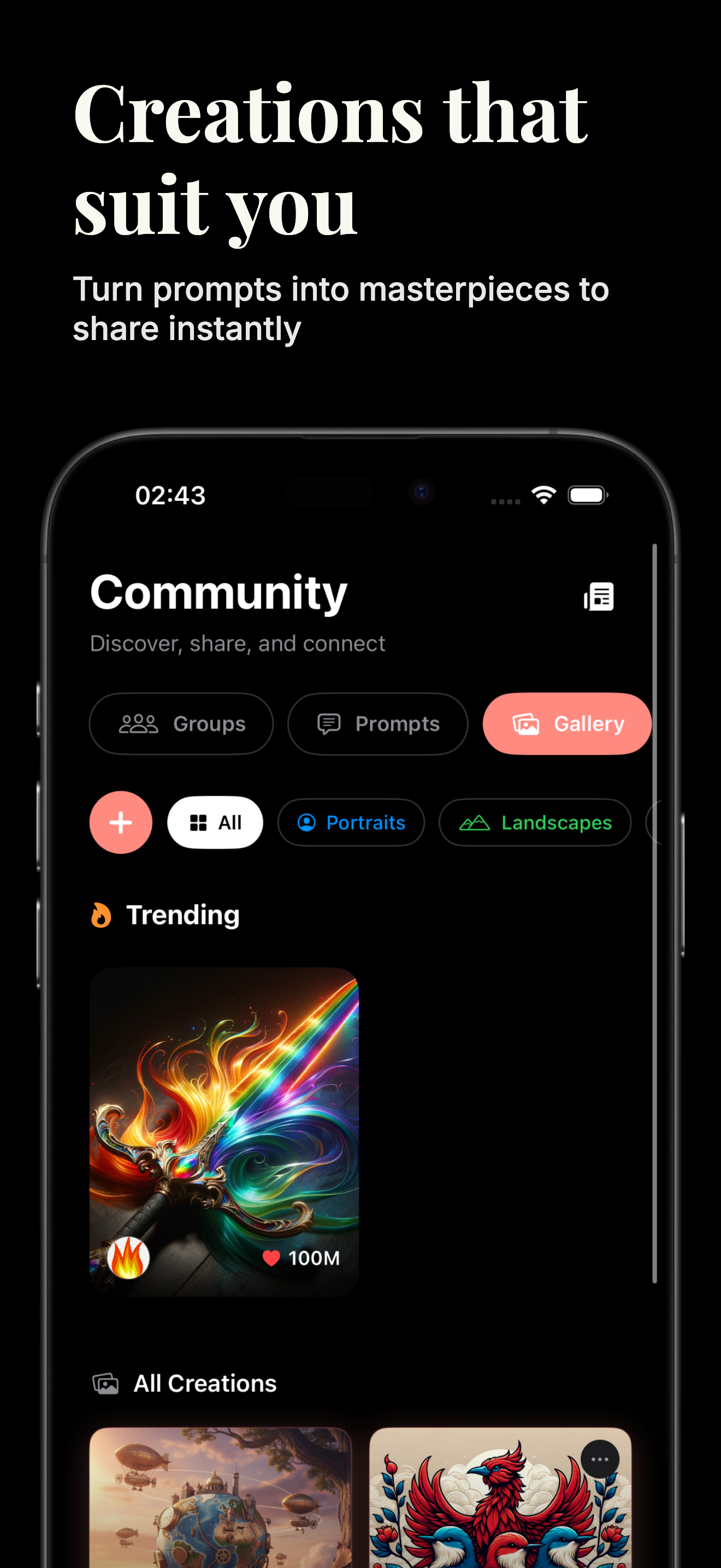 7AI app - Screenshot 5 showing product features and functionality
