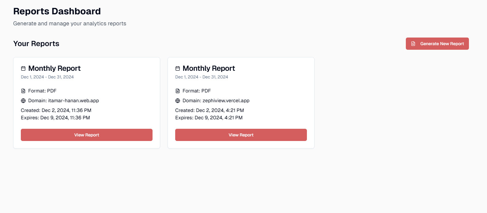 Zephiview - Web Analytics for businesses & blogs, fast and reliable. media 3