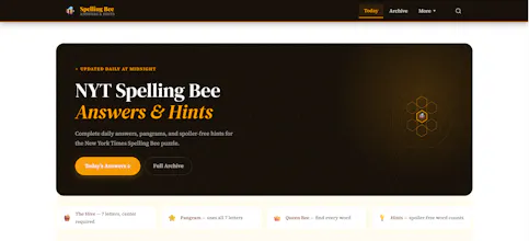 NYT Spelling Bee Helper gallery image