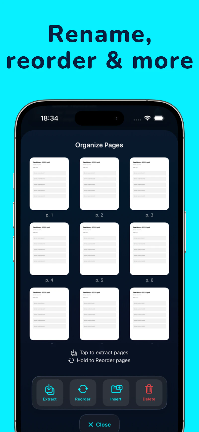 ProScan PDF Document Scanner screenshot 4