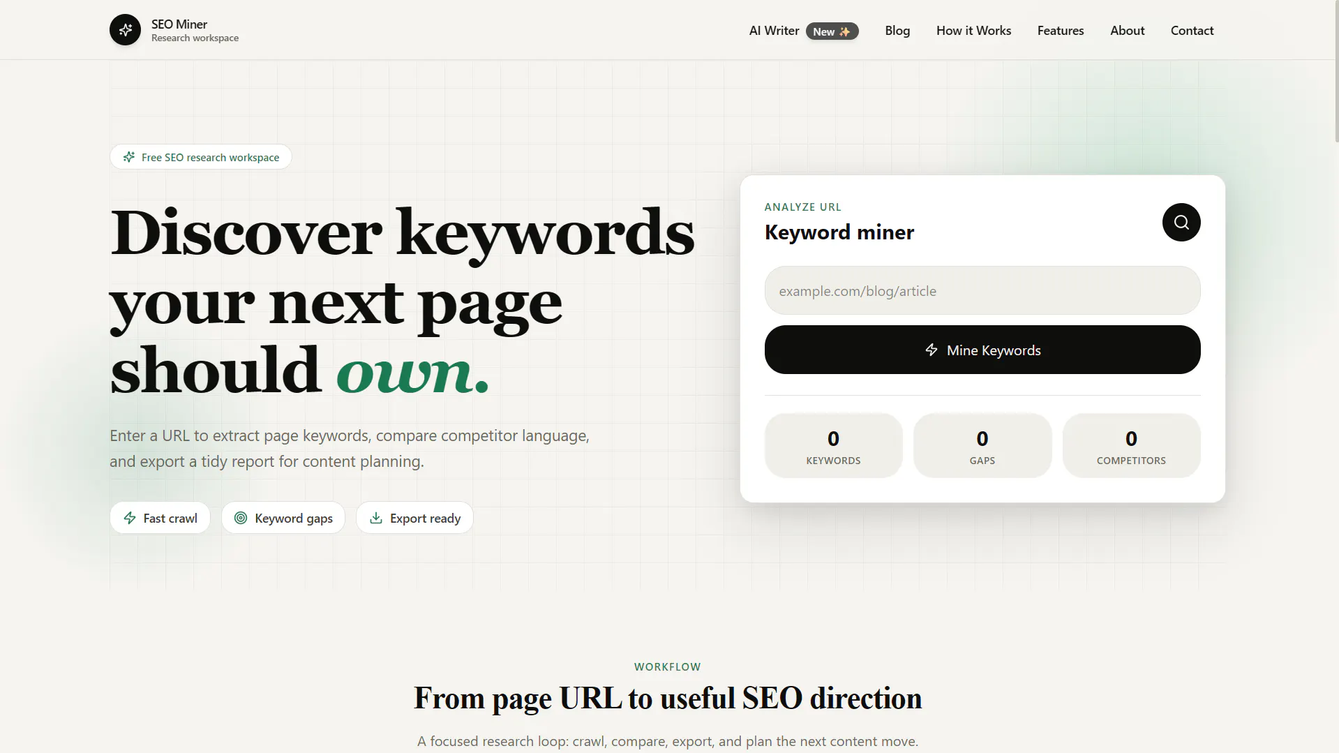 SEO Miner