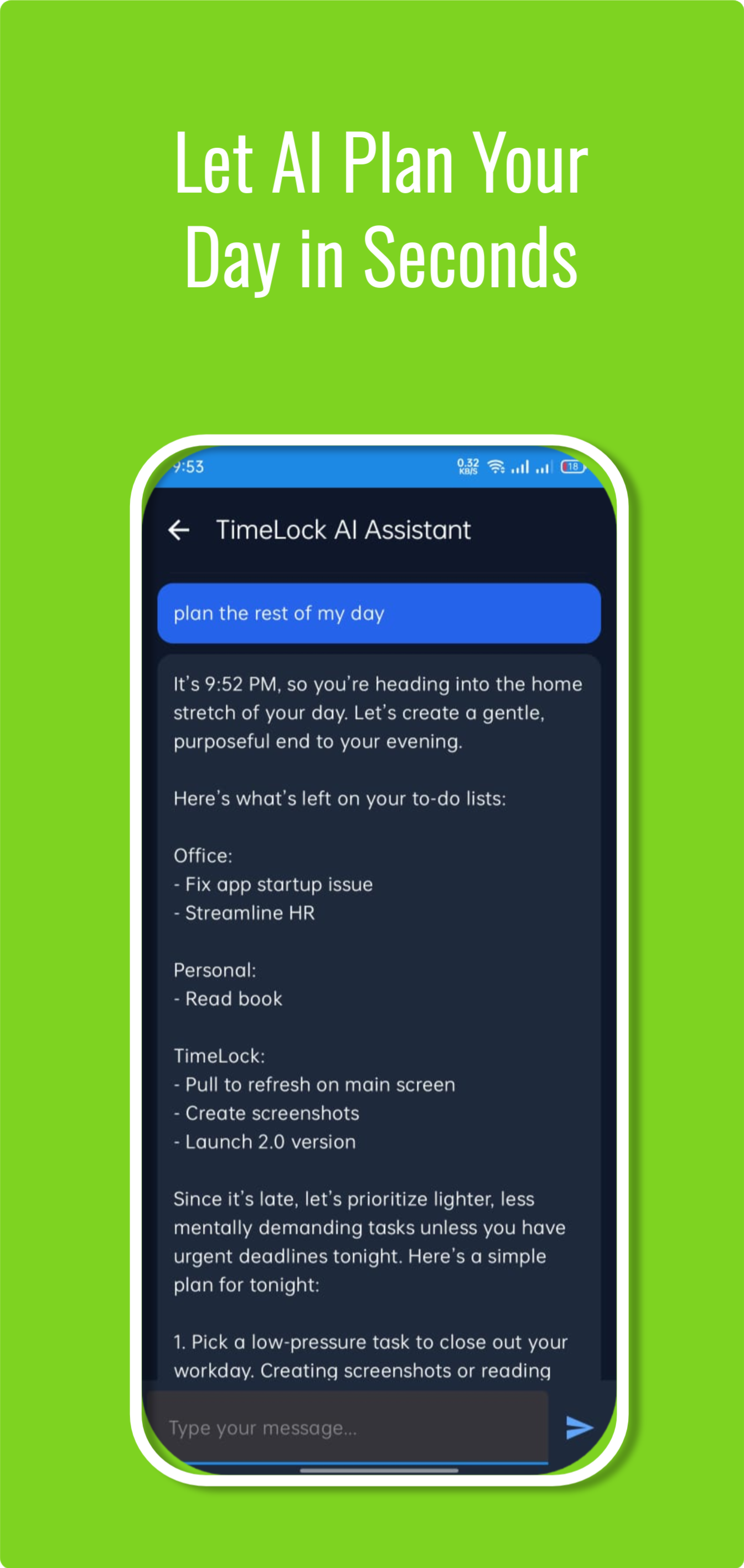 TimeLock - Screenshot 2 showing product features and functionality