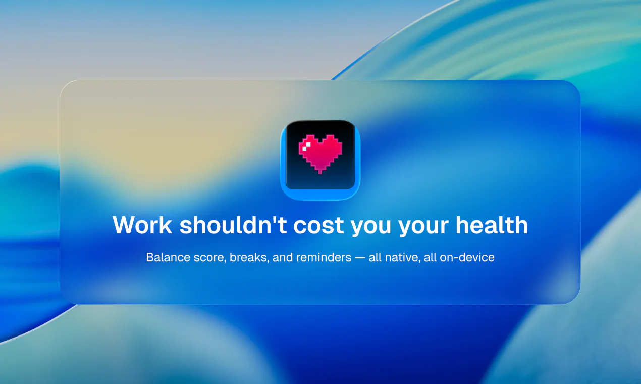 HealthyNotch screenshot 1