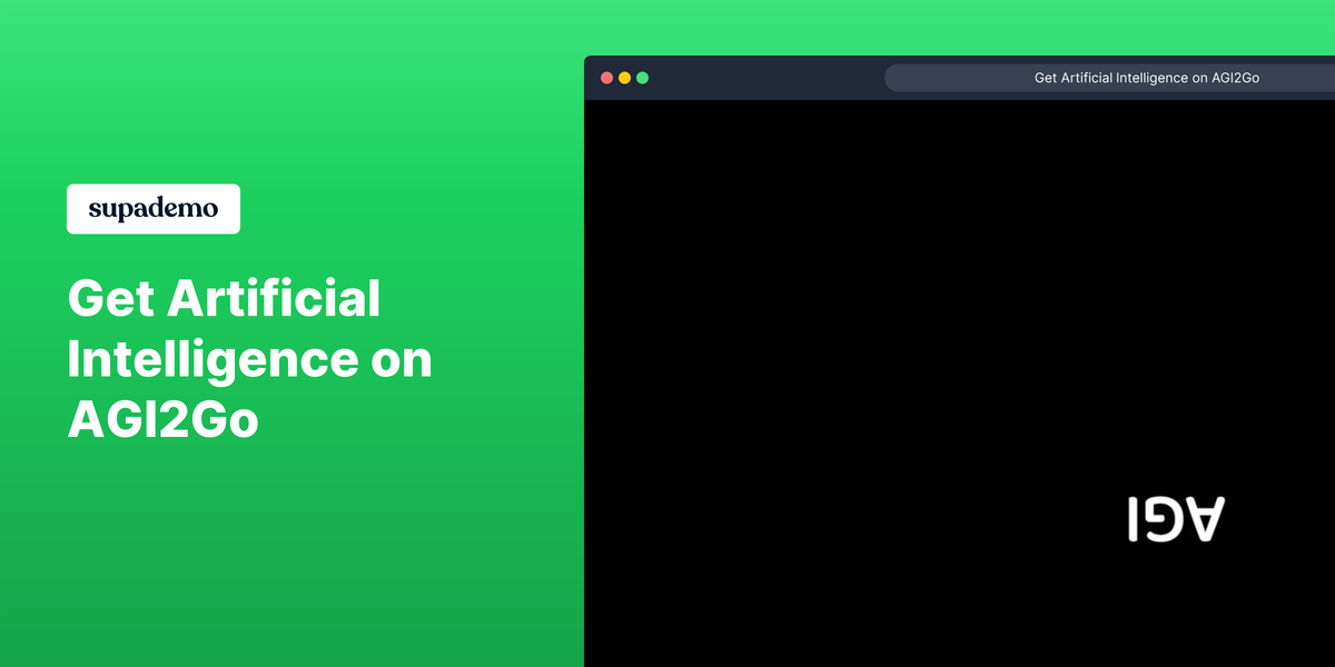 AGI2Go 推动 AGI 时代到来！ gallery image