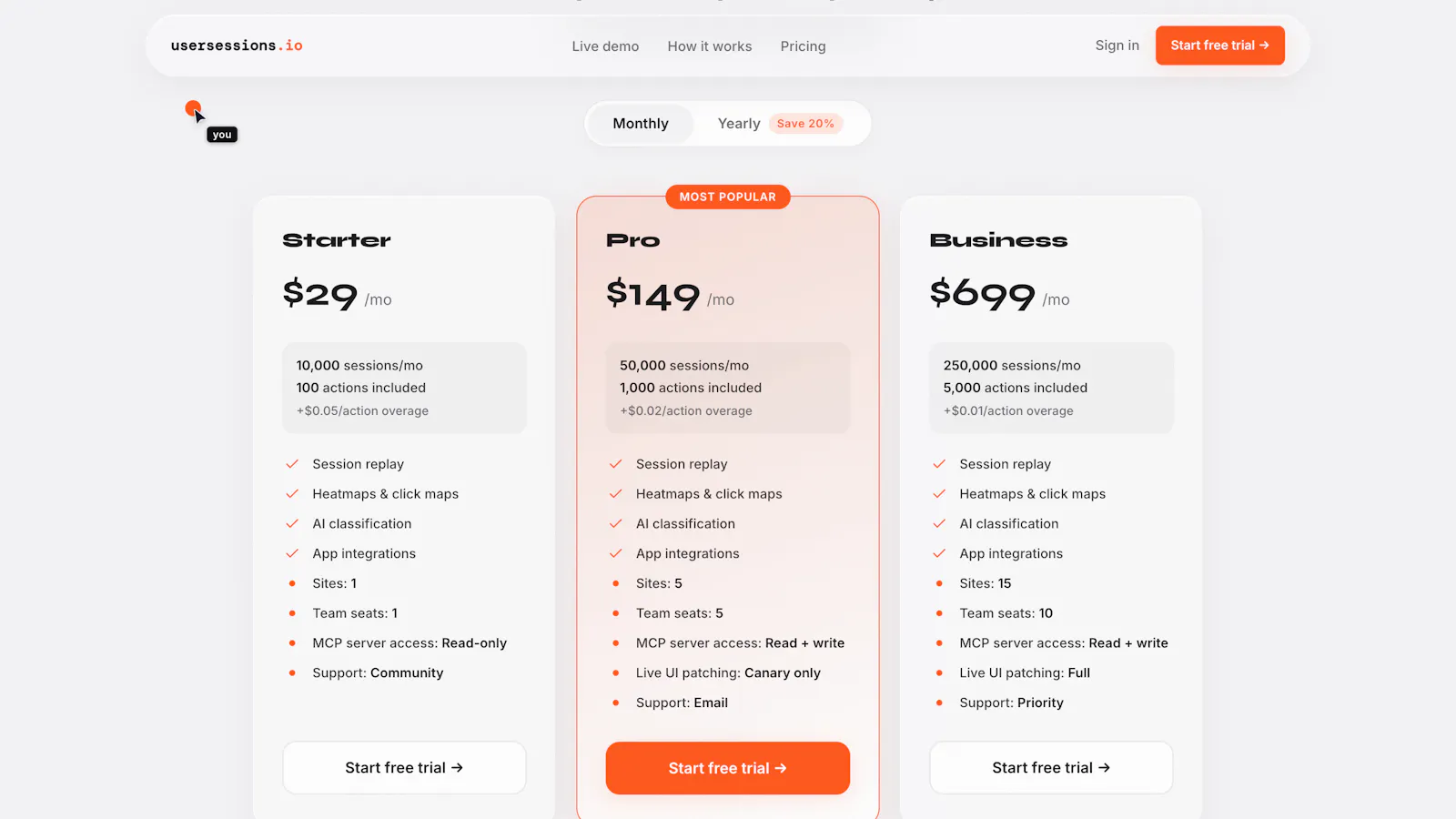 usersessions.io screenshot 4
