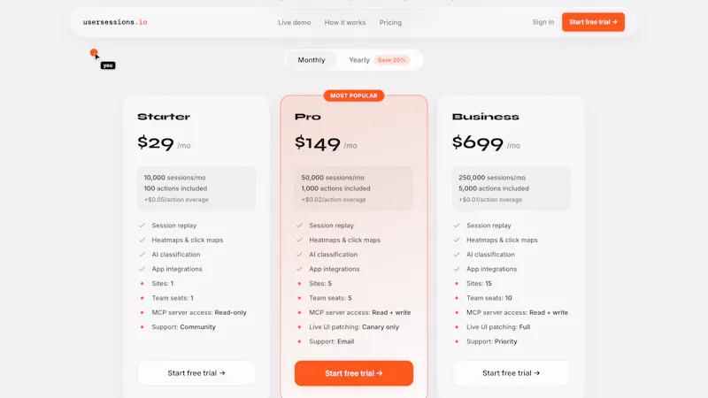usersessions.io screenshot 4