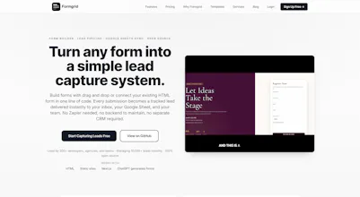 Formgrid:Open-source form submission API gallery image