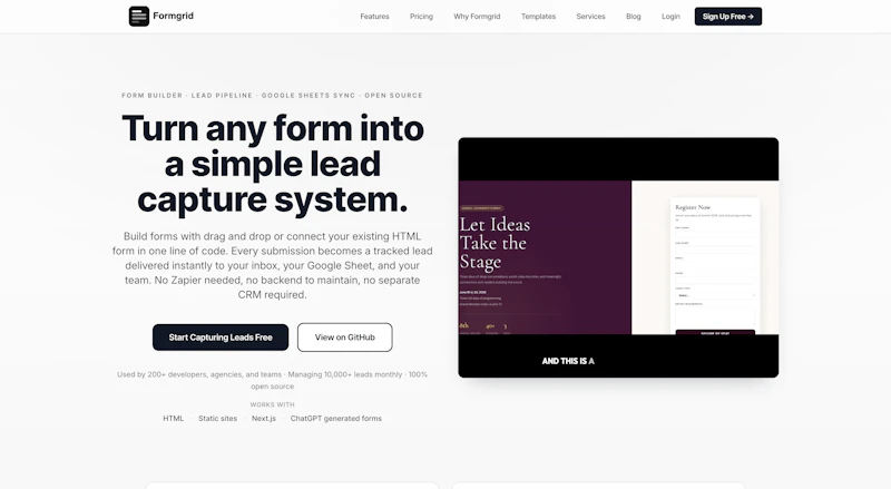 Formgrid screenshot 2
