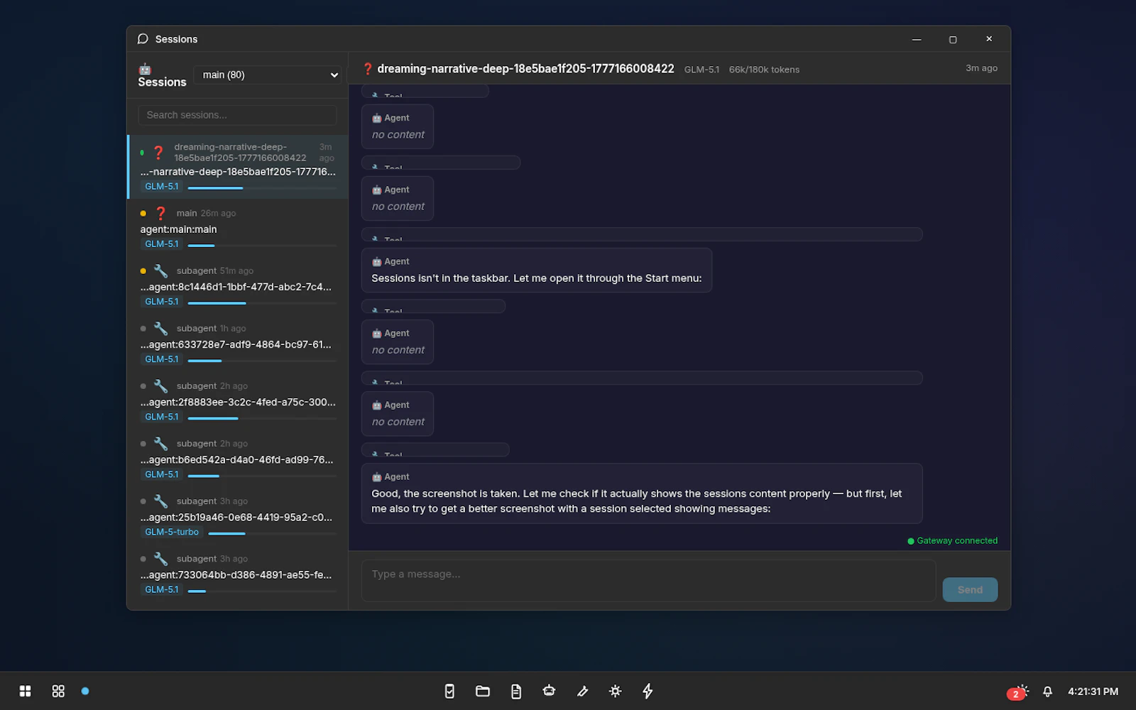 OpenClaw Web Desktop screenshot 5
