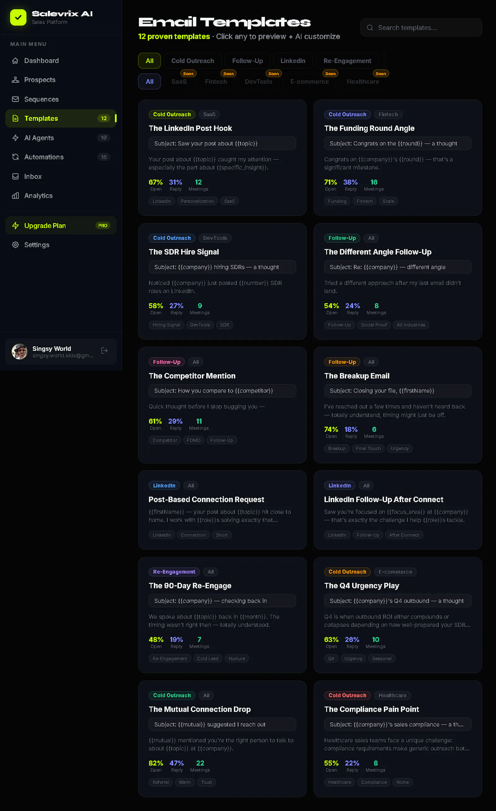 Salevrix AI screenshot 2
