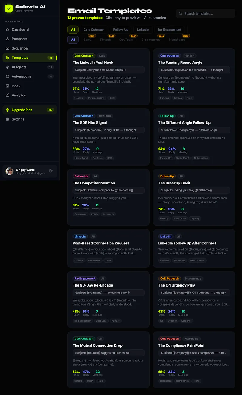 Salevrix AI screenshot 2