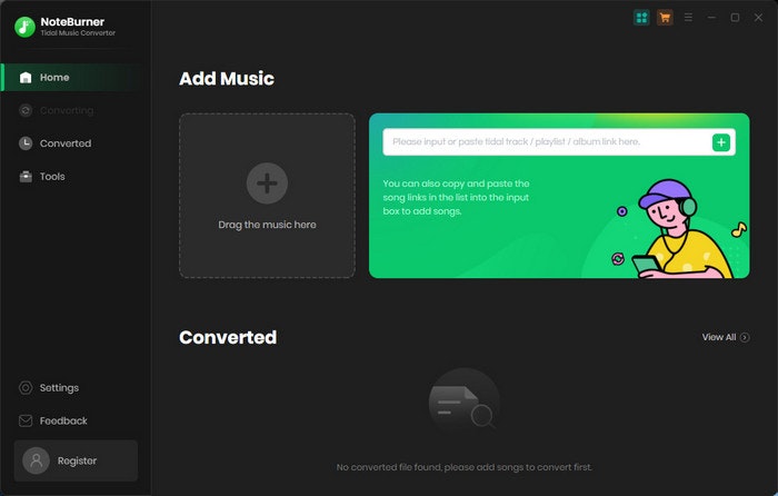 NoteBurner Tidal Music Converter media 2