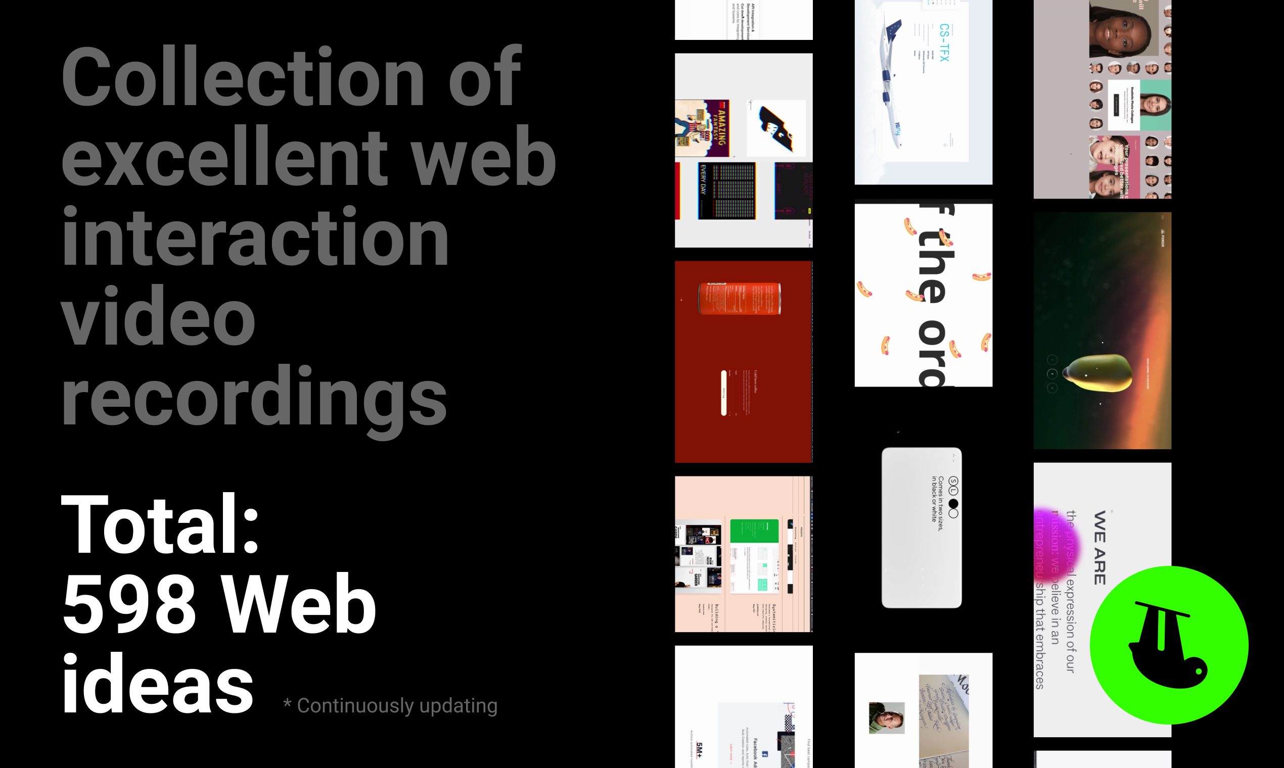 Webs.Video gallery image