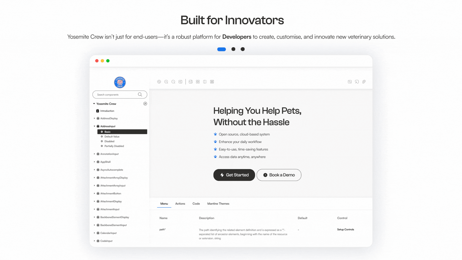 Mídia 4 de Yosemite Crew (lançamento beta) - Sistema operacional de código aberto para saúde animal